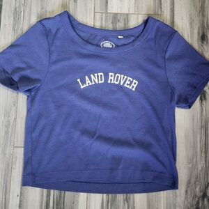 Womens Land Rover baby tshirt